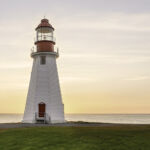 Port au Choix Lighthouse at Sunset - Sandra Cummings - 1st Place
